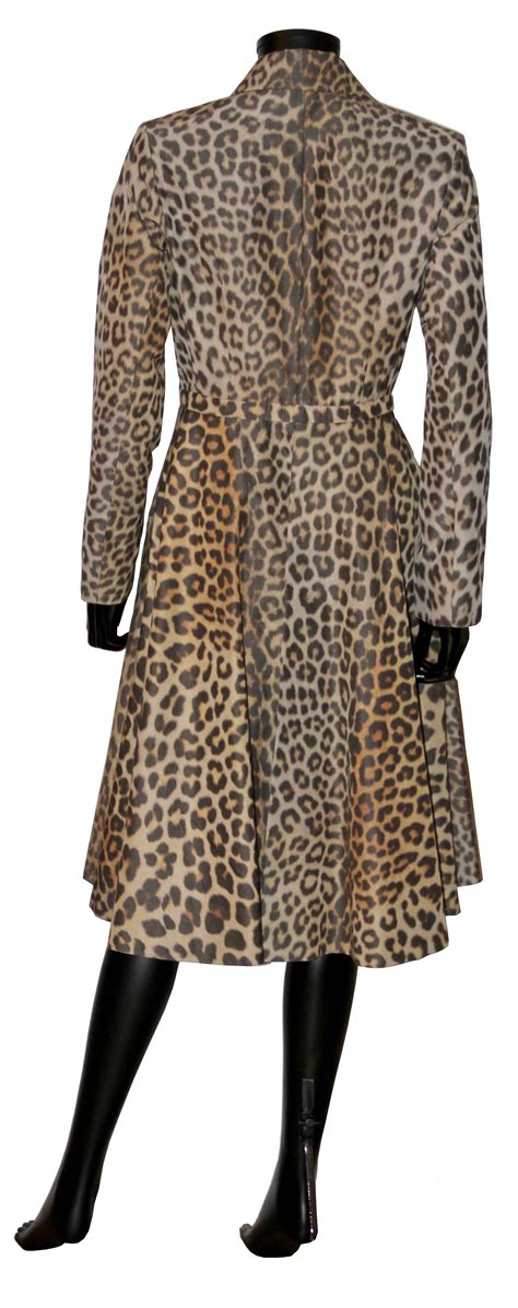 dior leopard coat|christian dior pre fall collection.